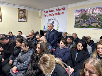 Laçın Rayon İcra Hakimiyyətinin başçısı Aqil Nəzərlinin növbəti görüşü-səyyar qəbulu Bakı şəhərinin Nizami rayonunda keçirildi. 11.03.2026