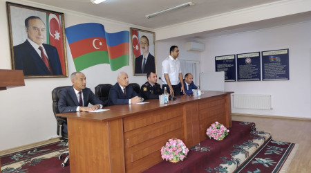 Laçın rayon Polis şöbəsi ilə birgə tədbir keçirilmişdir.
