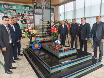 Vətən müharibəsi şəhidi Elnur Cabbarovun anım günü keçirilmişdir.