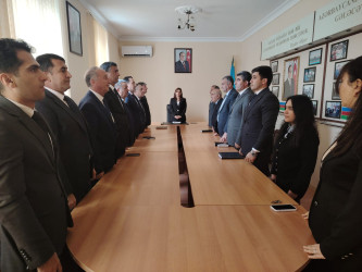 Laçın Rayon İcra Hakimiyyətində tədbir keçirilmişdir.