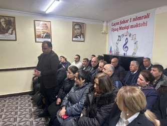 Laçın Rayon İcra Hakimiyyətinin başçısı Aqil Nəzərlinin növbəti görüşü-səyyar qəbulu Bakı şəhərinin Nizami rayonunda keçirildi. 11.03.2026