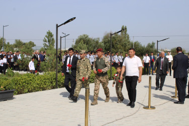 27 Sentyabr - Anım günü ilə bağlı ümumrayon tədbiri keçirilmişdir.  27.09.2026