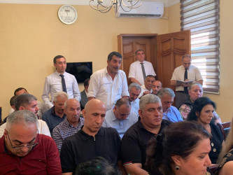 Laçın Rayon İcra Hakimiyyətinin başçısı Aqil Nəzərlinin növbəti görüşü-səyyar qəbulu Bakı şəhərinin Nərimanov rayonunda keçirildi. 18.08.2025