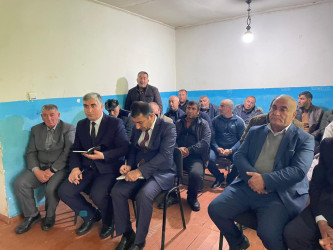 Laçın Rayon İcra Hakimiyyətinin başçısı Aqil Nəzərlinin növbəti görüşü-səyyar qəbulu İsmayıllı rayonunda keçirildi. 06.05.2026