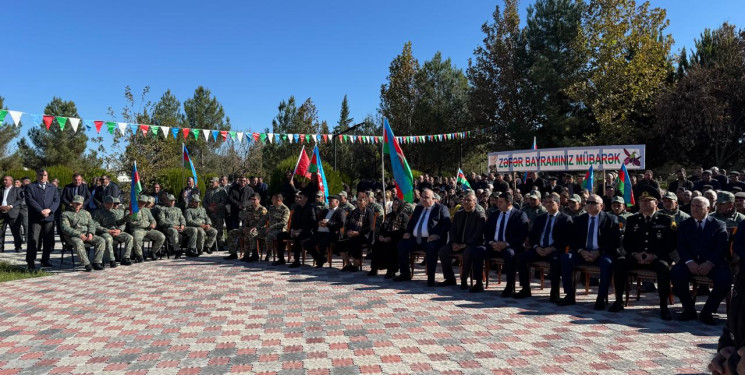 Laçınlılar “Zəfərin Mübarək Azərbaycan!” adlı tədbir keçirmişlər.