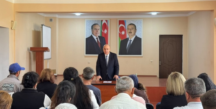 Laçın Rayon İcra Hakimiyyətinin başçısı Aqil Nəzərlinin növbəti görüşü-səyyar qəbulu Gəncə şəhərində keçirildi. 05.06.2026