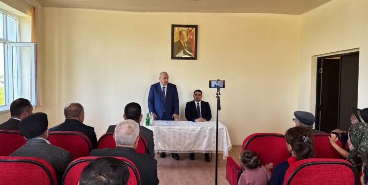 Laçın Rayon İcra Hakimiyyətinin başçısı Aqil Nəzərlinin növbəti görüşü-səyyar qəbulu Ağcabədi rayonunda keçirildi. 03.06.2026