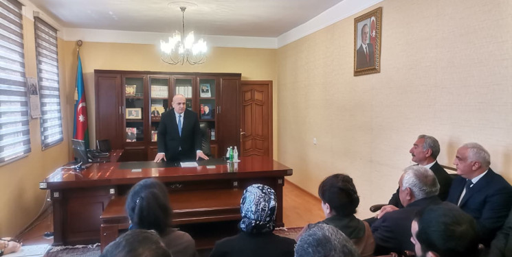 Laçın Rayon İcra Hakimiyyətinin başçısı Aqil Nəzərlinin növbəti görüşü-səyyar qəbulu Bakı şəhərinin Nərimanov rayonunda keçirildi. 17.04.2026