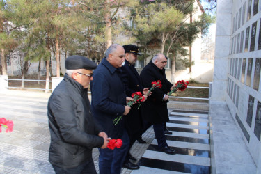 Laçınlılar 20 Yanvar şəhidlərinin əziz xatirəsini ehtiramla yad etdilər