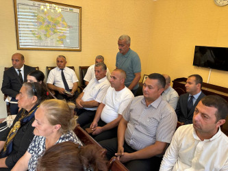 Laçın Rayon İcra Hakimiyyətinin başçısı Aqil Nəzərlinin növbəti görüşü-səyyar qəbulu Nərimanov rayonunda keçirildi. 27.07.2026