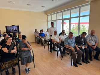 Laçın Rayon İcra Hakimiyyətinin başçısı Aqil Nəzərlinin növbəti görüşü-səyyar qəbulu Kürdəmir rayonunda keçirildi. 18.06.2026