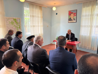 Laçın Rayon İcra Hakimiyyətinin başçısı Aqil Nəzərlinin növbəti görüşü-səyyar qəbulu Ağcabədi rayonunun Muğanlı kəndi ərazisində keçirilmişdir. 15.10.2026