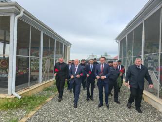 Aprel şəhidi Ülvin Məmmədovun xatirəsi ehtiramla yad edilib. 06.04.2026