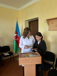 Laçın Rayon İcra Hakimiyyətinin təşkilatçılığı ilə xüsusi həssas əhali qrupları arasında sağlam qidalanma ilə bağlı maarifləndirici tədbir keçirilmişdir