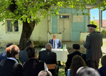 Laçın Rayon İcra Hakimiyyətinin başçısı Aqil Nəzərlinin növbəti görüşü-səyyar qəbulu Ağsu rayonunda keçirildi. 01.06.2026