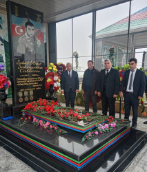 Vətən müharibəsi şəhidi Elnur Cabbarovun anım günü keçirilmişdir.