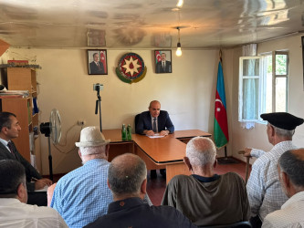 Laçın Rayon İcra Hakimiyyətinin başçısı Aqil Nəzərlinin növbəti görüşü-səyyar qəbulu Bərdə rayonunda keçirildi. 24.08.2026