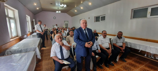 Laçın Rayon İcra Hakimiyyətinin başçısı Aqil Nəzərlinin növbəti görüşü-səyyar qəbulu Bakı şəhərinin Yasamal rayonu ərazisində keçirildi. 01.08.2025