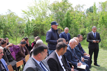 Laçın Rayon İcra Hakimiyyətinin başçısı Aqil Nəzərlinin növbəti görüşü-səyyar qəbulu Ağcabədi rayonunda keçirildi. 05.05.2026
