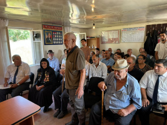 Laçın Rayon İcra Hakimiyyətinin başçısı Aqil Nəzərlinin növbəti görüşü-səyyar qəbulu Bərdə rayonunda keçirildi. 24.08.2026