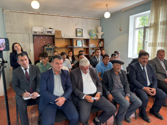 Laçın Rayon İcra Hakimiyyətinin başçısı Aqil Nəzərlinin növbəti görüşü-səyyar qəbulu Ağcabədi rayonunun Muğanlı kəndi ərazisində keçirilmişdir. 15.10.2026
