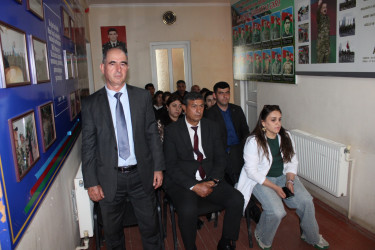 Xüsusi həssas əhali qruplarının arasında sağlam qidalanma ilə bağlı maarifləndirici tədbir keçirildi.
