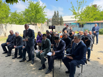 Laçın Rayon İcra Hakimiyyətinin başçısı Aqil Nəzərlinin növbəti görüşü-səyyar qəbulu Beyləqan rayonunda keçirildi. 01.05.2026