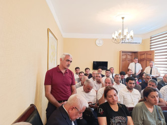 Laçın Rayon İcra Hakimiyyətinin başçısı Aqil Nəzərlinin növbəti görüşü-səyyar qəbulu Bakı şəhərinin Nərimanov rayonunda keçirildi. 02.06.2025
