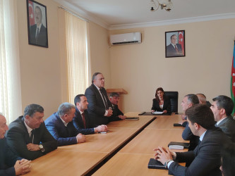 Laçın Rayon İcra Hakimiyyətində tədbir keçirilmişdir.