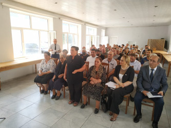 Laçın Rayon İcra Hakimiyyətinin başçısı Aqil Nəzərlinin növbəti görüşü-səyyar qəbulu Qaradağ rayonunda keçirildi. 24.07.2026