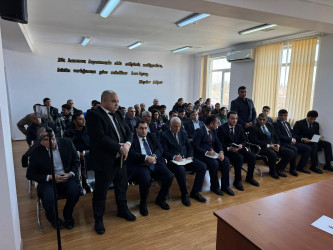 Laçın Rayon İcra Hakimiyyətinin başçısı Aqil Nəzərlinin növbəti görüşü-səyyar qəbulu Ağcabədi rayonunda keçirildi. 05.03.2026