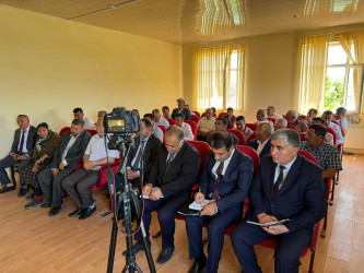 Laçın Rayon İcra Hakimiyyətinin başçısı Aqil Nəzərlinin növbəti görüşü-səyyar qəbulu Ağcabədi rayonunun Aran kəndində keçirildi. 21.05.2025