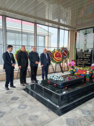 Aprel şəhidi Ülvin Məmmədovun xatirəsi ehtiramla yad edilib. 06.04.2026