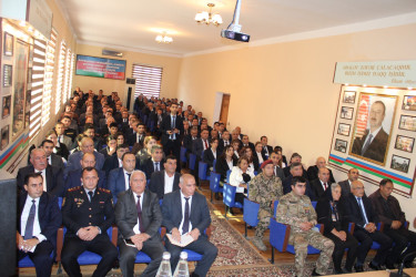 Azərbaycan Respublikasının Prezidenti cənab İlham Əliyevin  Yeni Azərbaycan Partiyasının VIII Qurultayındakı nitqindən irəli gələn vəzifələrə  dair Laçın Rayon İcra Hakimiyyətində geniş tərkibdə müşavirə keçirilmişdir.